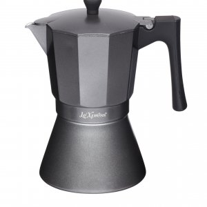 Moka konvička (470 ml.) KITCHEN CRAFT Le´Xpress, šedá