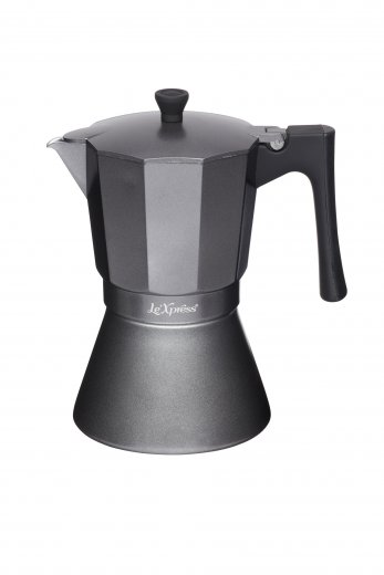 Moka konvička (470 ml.) KITCHEN CRAFT Le´Xpress, šedá