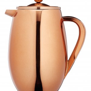 Dvojplášťový french press (meď/nerez), 1l., KITCHEN CRAFT Le´Xpress
