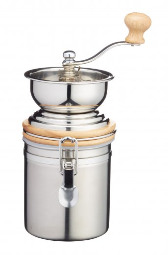 Nerezový retro mlynček na kávu  KITCHEN CRAFT Le´Xpress