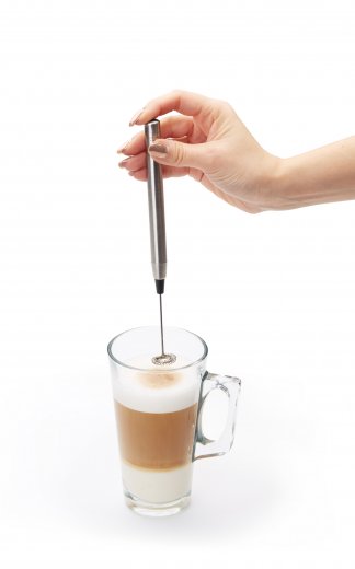 Našľahávač peny  KITCHEN CRAFT Le´Xpress / Drink Frother (nerez)