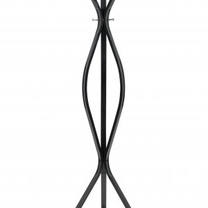 Stojanový vešiak, (177cm.) kov, čierny, ANDREA HOUSE