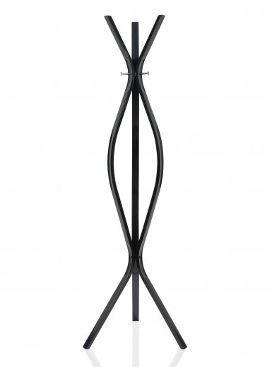 Stojanový vešiak, (177cm.) kov, čierny, ANDREA HOUSE