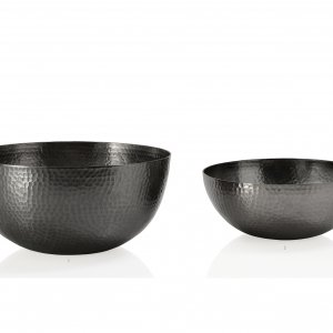 Misa  s dizajnom kladivkový cín (hliník) 30cm