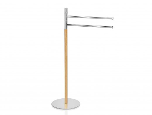 Stojan na uteráky, drevo/chróm, (81cm.) ANDREA HOUSE