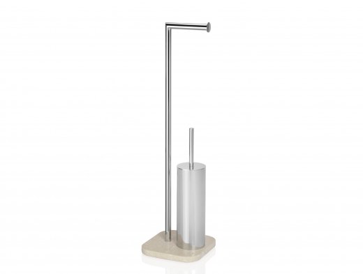 Exkluzívny WC stojan, mramor/chróm (71cm.) ANDREA HOUSE