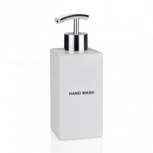Keramický dávkovač tekutého mydla  ANDREA HOUSE Hand Wash, biely