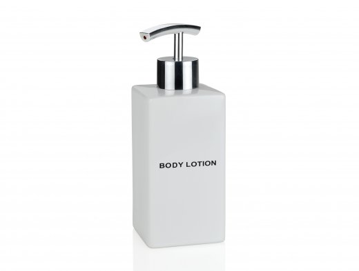 Keramický dávkovač tekutého mydla  ANDREA HOUSE Body Lotion, biely