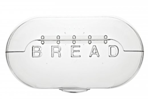 Futuristický chlebník  VICE VERSA BreadBox, číry