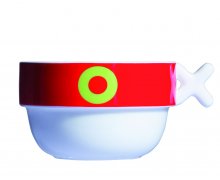 Objemná porcelánová šálka Mayday Jumbo Cup, červená