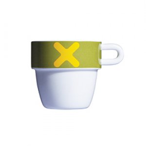 Vtipný porcelánový hrnček VICE VERSA Mayday Mug, zelený