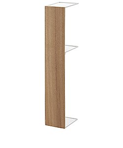 Dômyselný multifunkčný WC stojan YAMAZAKI Rin Slim, svetlý