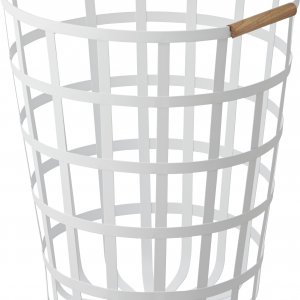 Koš na prádlo  YAMAZAKI Tosca Laundry Basket, guľatý/biely
