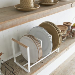Stojan na taniere YAMAZAKI Tosca Dish Rack - biely