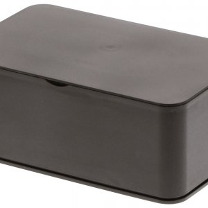 Škatuľka na vlhčené obrúsky YAMAZAKI Smart Wet Tissue Case, tmavo hnedá
