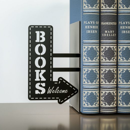 Knižná zarážka BALVI Bookshop (kov)
