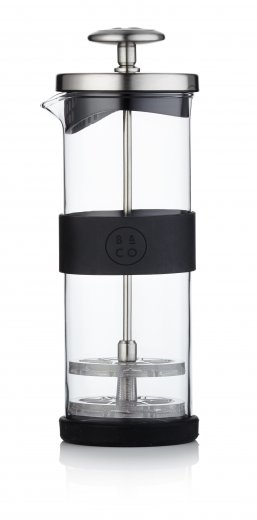 Pumpičkový speňovač na mlieko BARISTA&Co Milk Frother Steel/nerez