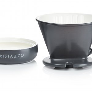 Keramický dripper  BARISTA&Co, čierny
