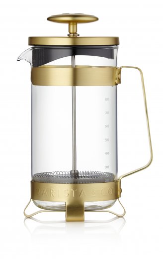French press  BARISTA&Co 8 Cup Gold/zlatý, 1l.