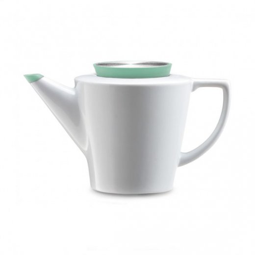 Porcelánová čajová konvica 1 l, biela/mätová VIVA SCANDINAVIA Anytime