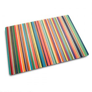 Sklenená podložka JOSEPH JOSEPH Worktop Saver 40 x 30 cm Stripes