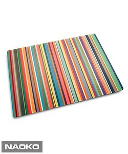 Sklenená podložka JOSEPH JOSEPH Worktop Saver 40 x 30 cm Stripes