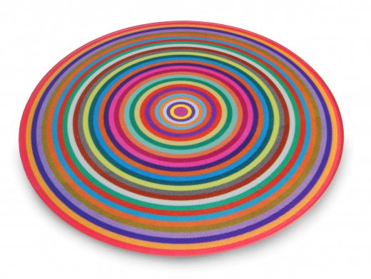 Sklenená podložka JOSEPH JOSEPH Worktop Saver 30 cm. "Prstence"