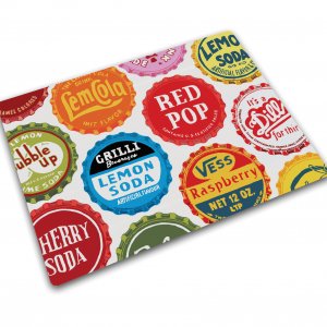 Sklenená doska JOSEPH JOSEPH Worktop Saver  30 x 40 cm Bottle Tops