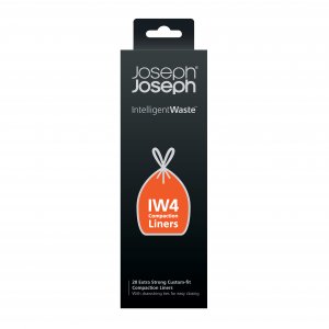 Extra pevné sáčky na odpadky pre koše so stlačovacou mechanikou Titan JOSEPH JOSEPH IntelligentWaste™ IW4 - (30 l.)