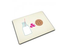 Sklenená podložka JOSEPH JOSEPH Worktop Saver 30 x 40 cm, Milk&Cookies