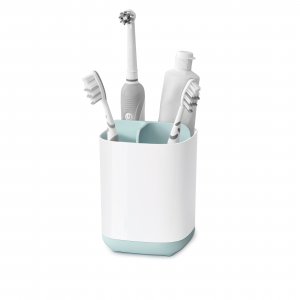 Priehradkový stojan na zubné kefky JOSEPH JOSEPH EasyStore™ Toothbrush Caddy, malý, modrá
