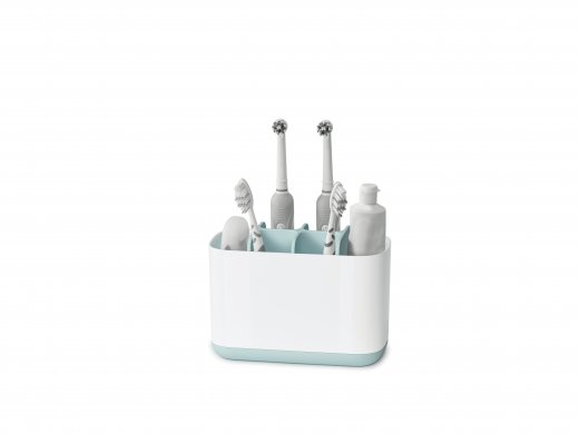 Priehradkový stojan na zubné kefky JOSEPH JOSEPH EasyStore™ Toothbrush Caddy, veľký, modrá