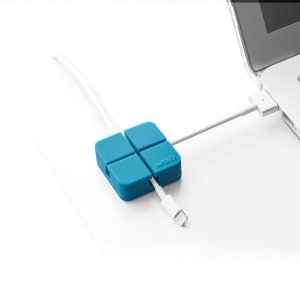 Organizéry na káble YAMAZAKI Web 4, 2 ks., modré