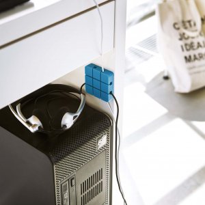 Organizér na káble YAMAZAKI Web 9, modrý