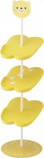 Stojan na detské topánky YAMAZAKI Kid´s Shoe Rack, žltý