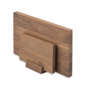 Sada dosiek so stojanom (teakové drevo) SKAGERAK Basic Cutting Borad Set