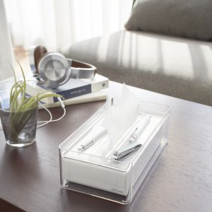 Zásobník papierových obrúskov YAMAZAKI Lux Box, číry