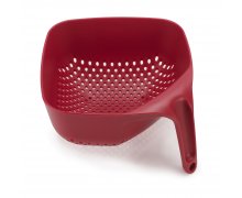 Kubický cedník JOSEPH JOSEPH Square Colander™- veľký/červený