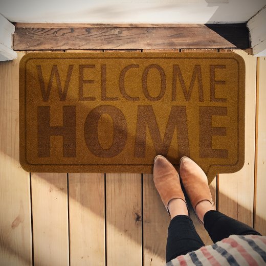Rohožka BALVI Welcome, hnedá