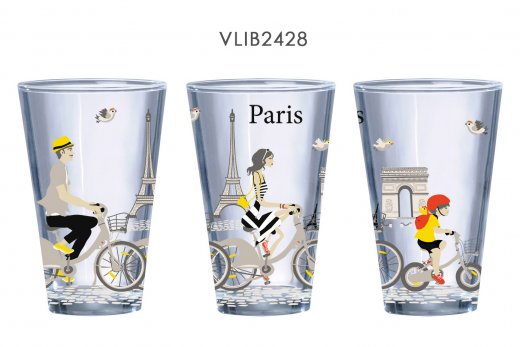 Pohár FOXTROT Cyklisti Paríž 250 ml. (sklo)