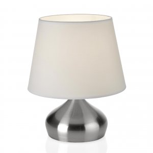 Elegantná stolová lampa ANDREA HOUSE, nikel