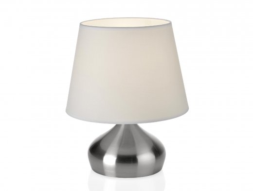 Elegantná stolová lampa ANDREA HOUSE, nikel