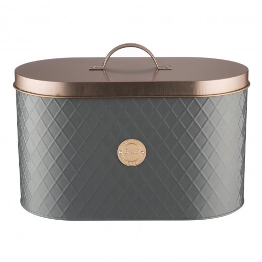 Chlebník TYPHOON Living Copper Lid, šedý, medený (kov)