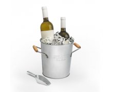 Chladič vína/ zásobník na ľad s lopatkou BALVI Grand Vin (kov)