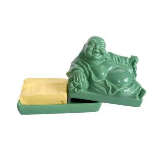 Porcelánová maselnička INVOTIS Buddha,