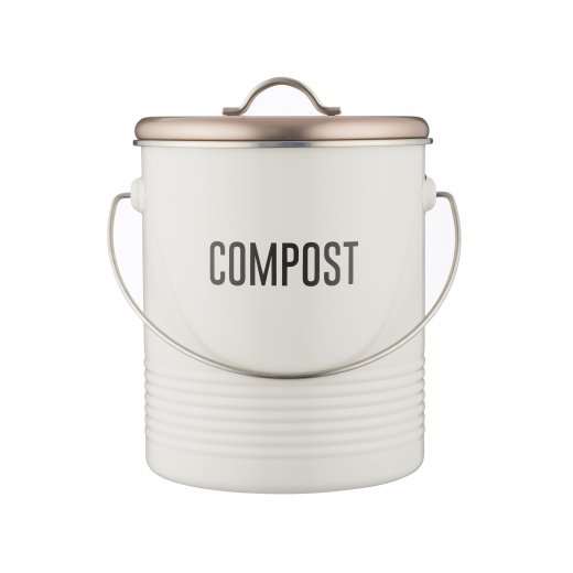 Nádoba na kompostovateľný odpad TYPHOON Vintage Copper Compost, 2,5 l.
