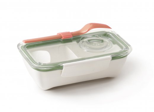 Lunch box BLACK-BLUM Bento, 500ml, biely/olivový