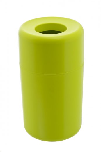 Odpadkový kôš QUALY Capsule Hole - zelený