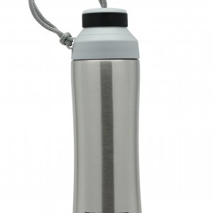 Termofľaša GRUNWERG Pioneer, 450 ml., strieborná (nerez, plast)