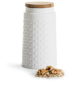 Porcelánová dóza SAGAFORM Nature, veľká, (1,2 l.)